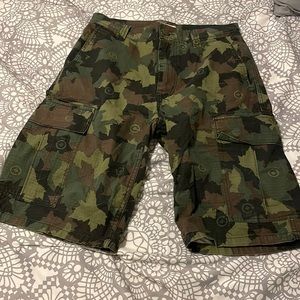 LMG camouflage shorts